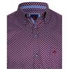 André Murphy Print Shirt Burgundy