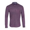 André Murphy Print Shirt Burgundy