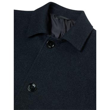 Daniel Grahame Bales Overcoat Charcoal