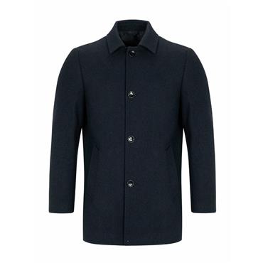 Daniel Grahame Bales Overcoat Charcoal
