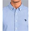 Tom Penn Stripe Oxford Shirt Royal