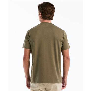 Penguin Sticker Pete Logo T-Shirt Olive