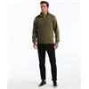 Penguin Sticker Pete Quarter Zip Sweatshirt Olive