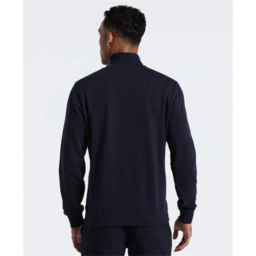 Penguin Sticker Pete Quarter Zip Sweatshirt Sapphire