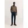 Bugatti Modern Fit Dynamic Chinos  Navy