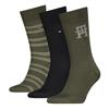 Tommy Hilfiger 3 Pack Socks Giftbox  Olive