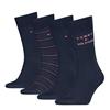 Tommy Hilfiger 4 Pack Socks Tin Giftbox Navy