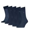 Tommy Hilfiger 5 Pack Socks Giftbox Navy