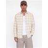 Jack & Jones Ray Cord Check Shirt Taupe