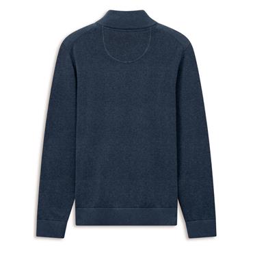 Bugatti Quarter-Zip Jumper Indigo