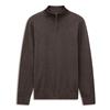 Bugatti Quarter-Zip Jumper Brown