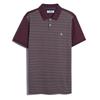 Penguin Jacquard Front Fairisle Polo Port