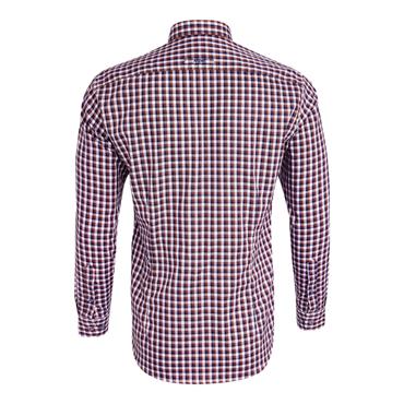 André Fahy Check Shirt Tan