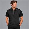 Tom Penn Printed Polo Black