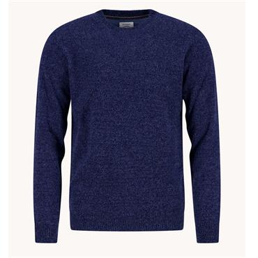 A Fish Named Fred Classic Crew-Neck  Jumper Navy