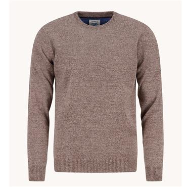 A Fish Named Fred Classic Crew-Neck  Jumper Sand