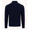 A Fish Named Fred Button Knitted Jumper Navy