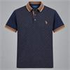 Tom Penn Panel Front Polo Navy