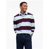 Tommy Jeans Striped Rugby Shirt Calypso Berry