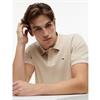 Tommy Jeans Reg Essential Pique Polo Beige