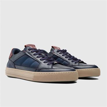 Ambitious Anoplis Leather Sneaker Navy