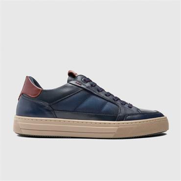 Ambitious Anoplis Leather Sneaker Navy