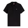 Tommy Jeans Slim Placket Polo Black