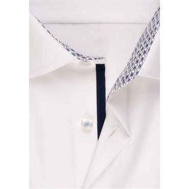 Seidensticker Cover Shirt - Collar Detail White