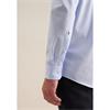 Seidensticker Cover Shirt - Collar Detail Light Blue