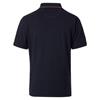 Casa Moda Plain Melange Polo T-Shirt Navy
