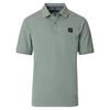 Casa Moda Plain Melange Polo T-Shirt Green