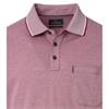 Casa Moda Tipped Polo Tee Rhubarb