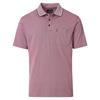 Casa Moda Tipped Polo Tee Rhubarb