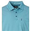 Casa Moda Tipped Polo Tee Blue