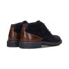 Bugatti AYK30 Laced Suede Ankle Boot Dark Blue