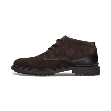 Bugatti AYK30 Laced Suede Ankle Boot Brown
