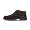 Bugatti AYK30 Laced Suede Ankle Boot Brown