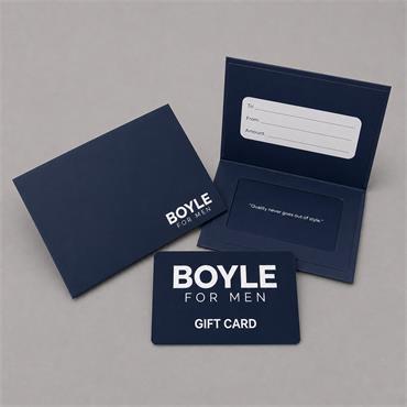 Boyle For Men Gift Card (In Store) .