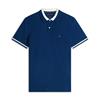 Tommy Hilfiger Contrast Collar Block Polo Carbon Navy