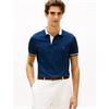 Tommy Hilfiger Contrast Collar Block Polo Carbon Navy