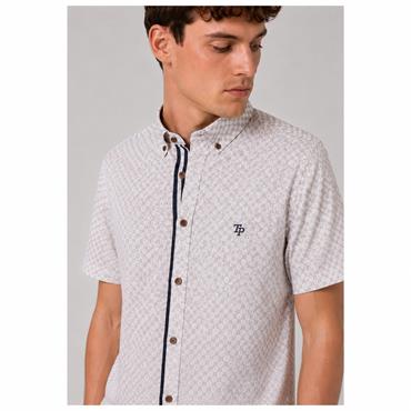 Tom Penn TP915 Short Sleeve Shirt White