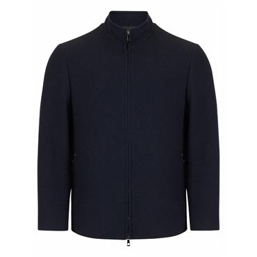Douglas Langton Short Coat Navy