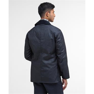 Barbour Ashby Wax Jacket Navy