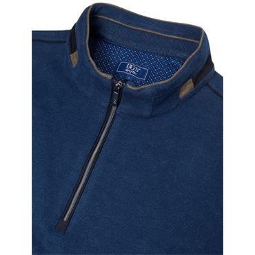 Drifter Quarter-Zip Sweatshirt Blue