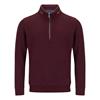 Drifter Quarter-Zip Sweatshirt Wine