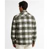 Barbour International Clayton Brushed Fleece Overshirt Green