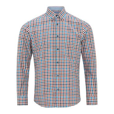 Drifter 14171  Drifter Check Shirt Brown