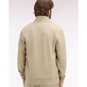 Eden Park Zip-Thru Sweatshirt Beige