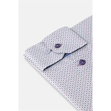 Benetti Kevin Print Shirt Lilac