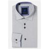 Benetti Kevin Print Shirt Coffee